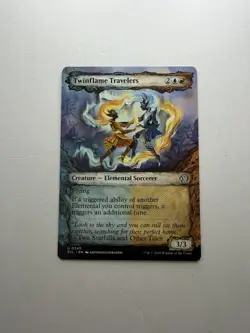 Twin flame Travelers NM Showcase Lorwyn Eclipses Magic The Gathering Near Mint - Image 1