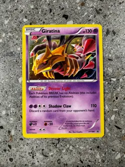 Pokemon TCG Cards Giratina XY184 Black Star Promo Holo EXC-NM * Swirl * - Image 1