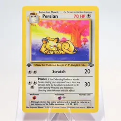 Pokemon TCG - Persian 42/64 Jungle Uncommon 1st Edition WOTC - EXC/NM - Image 2