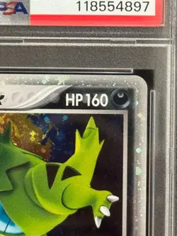 PSA 10 Tyranitar EX 093/106 Pokemon 2005 Golden Sky, Silvery Ocean 1st Japanese - Image 4
