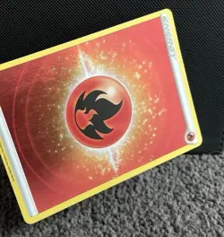 Fire Energy (2022 Unnumbered) Holo Brilliant Stars Pokemon TCG - Image 2
