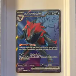 The Pokemon Company N's Zoroark ex SV09 Journey Together Ultra Rare Holo - Image 1