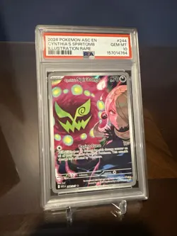 2026 POKEMON ASCENDED HEROES ILLUSTRATION RARE #244 CYNTHIA'S SPIRITOMB PSA 10 - Image 1