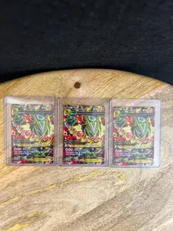 Pokemon M Rayquaza EX 105/108 Full Art Roaring Skies - Image 2