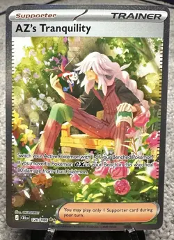 AZ's Tranquility 120/86 SIR Special Illustration Rare Pokemon Chaos Rising NM - Image 1