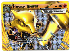 Pokemon TCG Marowak BREAK 79/162 BREAK Rare BREAKthrough MP/HP - Image 1