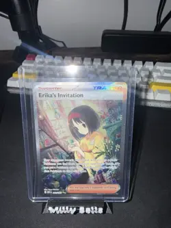 2023 Erika's Invitation #203 SAR Pokemon Scarlet & Violet 151 UNGRADED NM - Image 1