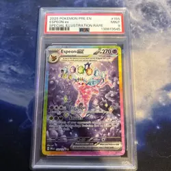 Pokemon Espeon ex 155/131 Prismatic Evolutions SIR Holo PSA 9 - Image 1