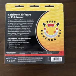 (FREE SHIPPING)Pokemon Day 2026 Collection - 30 Year Commemorative Box Brand New - Image 2