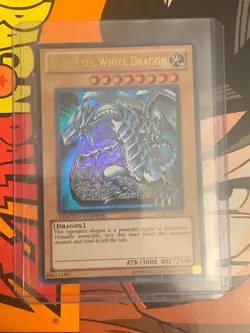 LC01-EN004 Blue-Eyes White Dragon Yugioh Legendary Collection 1 Ultra Rare Holo - Image 5