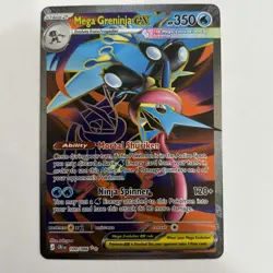 Mega Greninja Ex Full Art 100/086 English Pokemon - Chaos Rising **In Hand** - Image 1