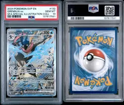 2024 Pokemon Greninja Ex 132 SVP Promo PSA 10 💎 - Image 3