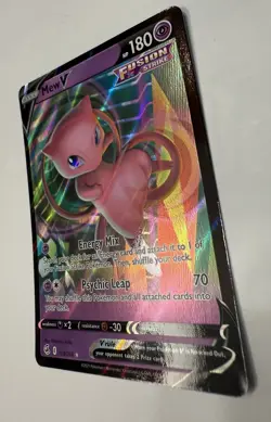 Pokemon TCG Mew V 113/264 Swsh08: Fusion Strike Holo - NM - Image 3