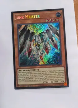 Junk Meister BLGG-EN033 Secret Rare 1st Edition YU-GI-OH TCG NM/MINT - Image 1