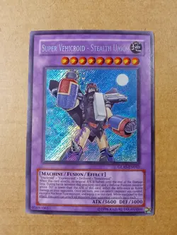 Super Vehicroid - Stealth Union GLAS-EN041 unl Secret Yugioh NM/VLP - Image 1