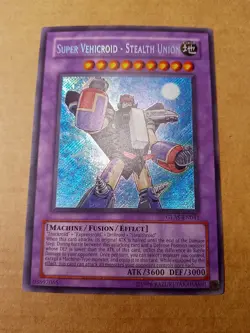 Super Vehicroid - Stealth Union GLAS-EN041 unl Secret Yugioh NM/VLP - Image 4
