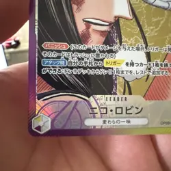 Nico Robin OP09-062 Parallel Japanese One Piece Emperors in the New alt leader - Image 5