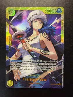 Trafalgar Law EB03-062 SEC Extra Booster: One Piece Heroines Edition Foil - Image 1