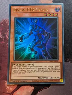 Vision HERO Vyon - GFP2-EN060 - Ultra Rare - 1st Edition Yugioh - Image 1