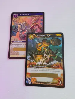 WoW TCG Loot Card Landro's Lil' XT UNUSED CODE Rare Pet World of Warcraft+ BONUS - Image 1