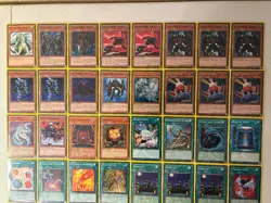 YUGIOH Perfect Circle Deck Complete 40 - Cards with BRAND NEW Sleeves - Image 4