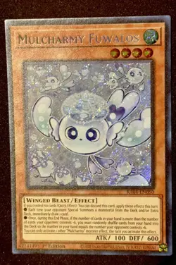 YuGiOh! Mulcharmy Fuwalos RA04-EN050 - Quarter Century Stampede - Select Rarity! - Image 3