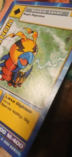 Kunemon Tb-02 | Digimon Taco Bell Promo | Digi-Battle Card | Bandai 2000 | NM - Image 2