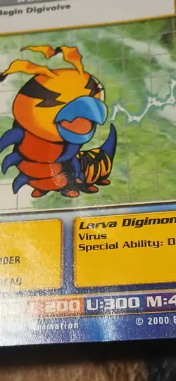 Kunemon Tb-02 | Digimon Taco Bell Promo | Digi-Battle Card | Bandai 2000 | NM - Image 5