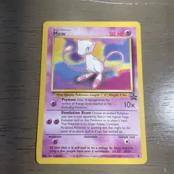 Pokemon Card - Mew (8) - WoTC Black Star Promo - Image 1