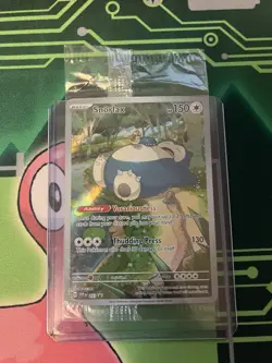Snorlax SVP 051 Scarlet & Violet 151 Sealed Promo Near Mint Trading Card Game - Image 1
