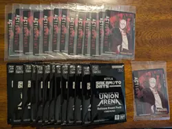 Sold As Lot: Union Arena Sakamoto Days Release Event Packs, Promos + Winner - Image 1