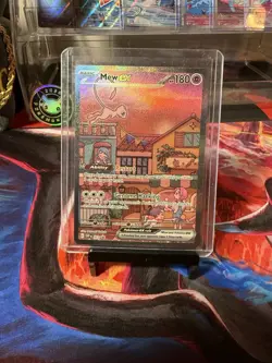 Mew EX 053 Scarlet & Violet Promo Holo Pokemon TCG Card NM/M Condition - Image 1