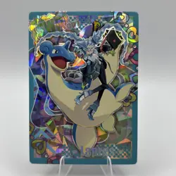 Pokemon Mengka 2.0 Crossover Miku + Lapras SWR-007 Card Non TCG - Image 1