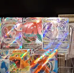 Pokemon TCG Japanese Holo Full Art V/VMAX/VSTAR 15-Card Lot Charizard Mew - Image 4