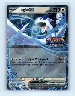 Pokemon tcg Miscellaneous Cards Lugia ex (Prismatic Evolutions Stamped) NM - Image 1