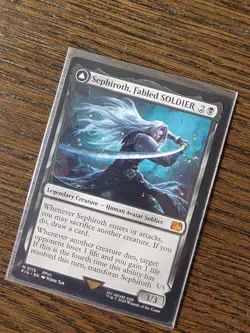 MTG Sephiroth, Fabled SOLDIER #0115 Final Fantasy Magic The Gathering NM - Image 1