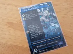 MTG Jill, Shiva's Dominant Shiva, Warden of Ice - Borderless NM-Mint FF - Image 2