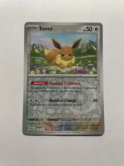 Eevee - (Pokemon Day 2025) (Reverse Cosmos Holo) 074/131 Miscellaneous Cards - Image 1