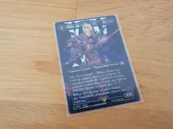 Zenos Yae Galvus Borderless 0384 Final Fantasy Magic The Gathering MTG NM FIN EN - Image 1