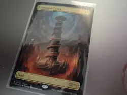 Command Tower - MTG - Foil Textless Tower Promo - NM - Image 1