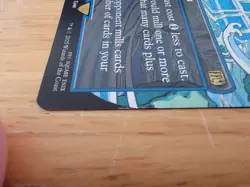The Water Crystal Borderless Regular 333 MTG Final Fantasy FIN Damaged - Image 2