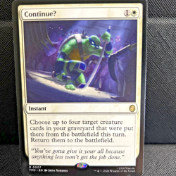 ContinueU #7 Commander: Teenage Mutant Ninja Turtles TMC Magic MTG NM - Image 1