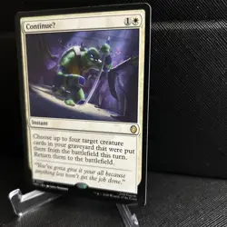 ContinueU #7 Commander: Teenage Mutant Ninja Turtles TMC Magic MTG NM - Image 2