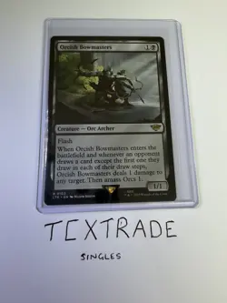 Orcish Bowmasters - LOTR Tales of Middle-earth - NM/Mint - MTG - Fast Ship AU - Image 1
