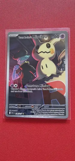 Team Rocket's Mimikyu (IR) 238/217 Me: Ascended Heroes Holo Pokemon TCG - Image 1