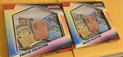 Pokemon Prismatic Evolutions Poster Collection Box Lot of 2 Sealed TCG - Image 1