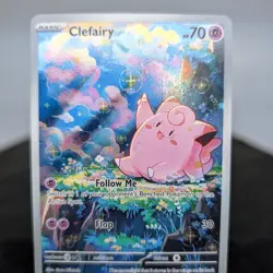Pokemon Clefairy 094/088 Full Art Illustration Rare Pokemon Perfect Order NM - Image 1