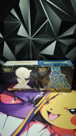 Mega Evolution - Pokemon Center Stamped ETB - Gardevoir & Lucario SEALED *MT* - Image 1