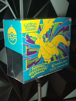 Pokemon TCG: MEGA EVO Ascended Heroes ETB Pokemon Center STAMPED new SEALED *MT* - Image 2