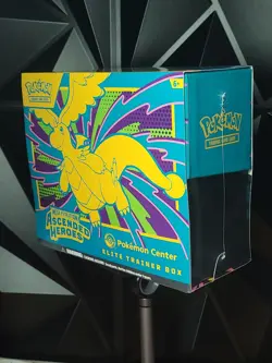 Pokemon TCG: MEGA EVO Ascended Heroes ETB Pokemon Center STAMPED new SEALED *MT* - Image 3